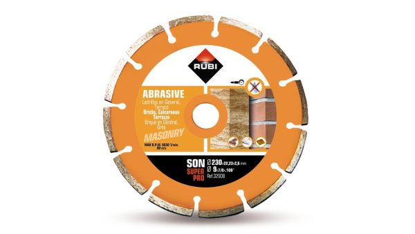 Rubi rezna ploča za ciglu, terazzo SON-125mm Superpro