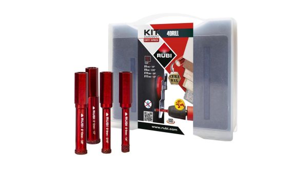 Rubi set kruna mini 6/8/10/12 (bušilica)drygres 4drill