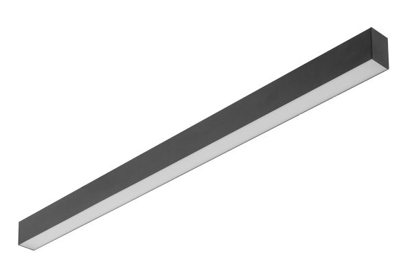 VISEĆA LED SVJETILJKA LUNA 40W CRNA