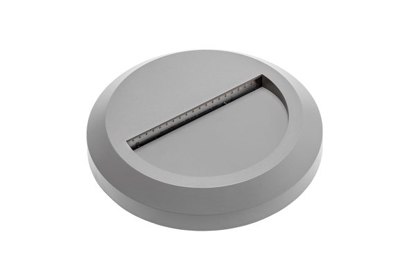 SVJET.ZIDNA NAD.LED 2W 3000K IP65 220-240V SIVA 0