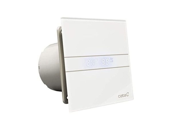 KUPAONSKI VENTILATOR CATA TIMER-HIDRO FI100 BIJELI