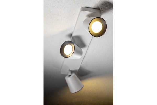 STROPNA SVJETILJKA ELLI 3XGU10 BIJELA IP20 - Image 2