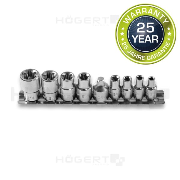 KLUČEVI NASADNI(9) TORX ZA GEDORU 1/4˝,3/8˝