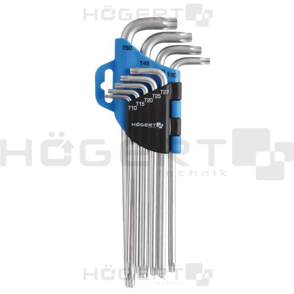 KLJUČEVI(9) DUGI IMBUS-TORX T10-T50 CrV