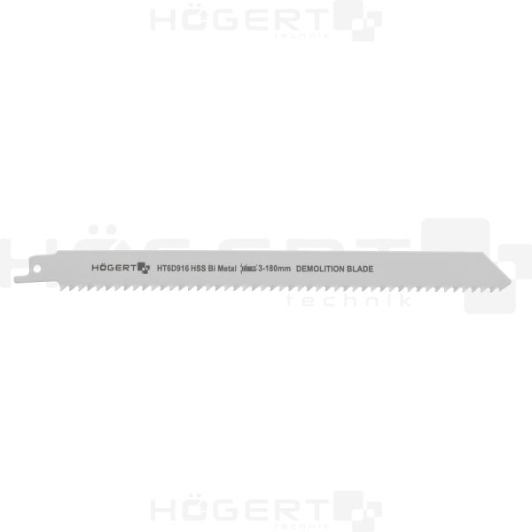 LIST SABLJASTE PILE ZA DRVO PLASTIKU METAL 230mm 6TPI