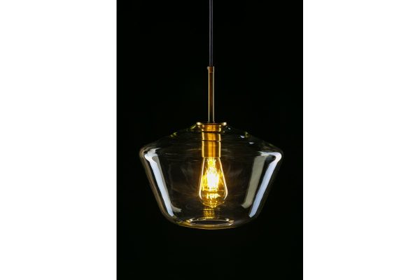 VISEĆA SVJETILJKA LIME E27 ZLATNA IP20 - Image 2