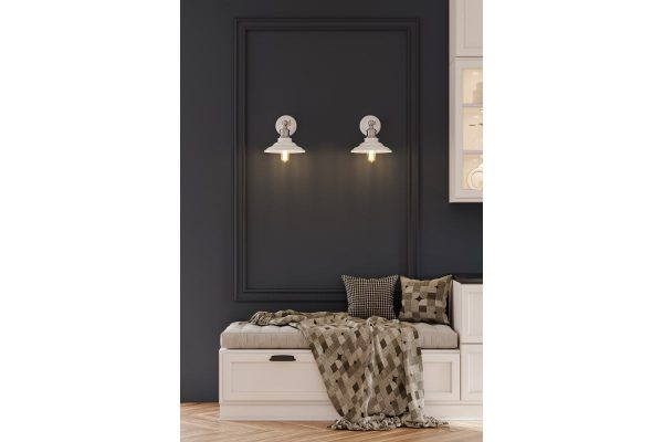 ZIDNA SVJETILJKA LORET BIJELA IP20 - Image 2