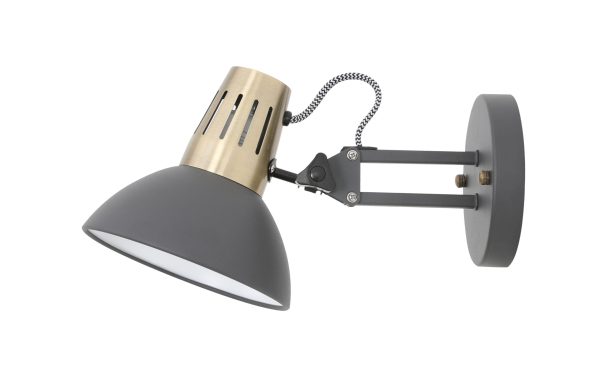 ZIDNA SVJETILJKA ARTEMIA E27 CRNA IP20