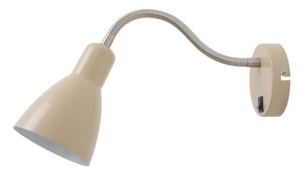 ZIDNA SVJETILJKA ETORE E27 KREM IP20