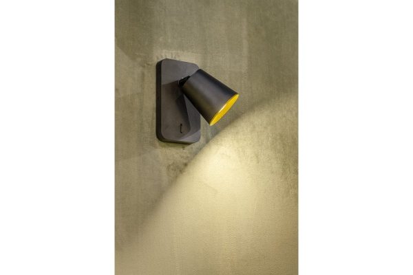 ZIDNA SVJETILJKA ELLI GU10 CRNA IP20 - Image 3