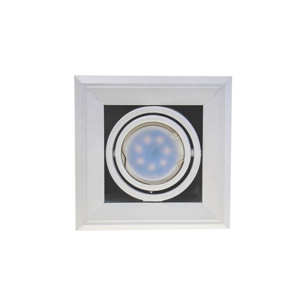 BLOCCO BIJELA UGRADNA SVJETILJKA 1x7W GU10 LED
