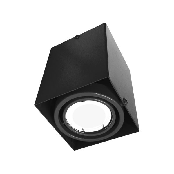 BLOCCO STROPNA SVJETILKA CRNA 1x7W GU10 LED