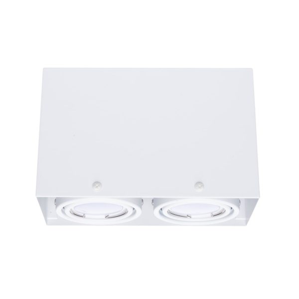 BLOCCO STROPNA SVJETILKA BIJELA 2x7W GU10 LED