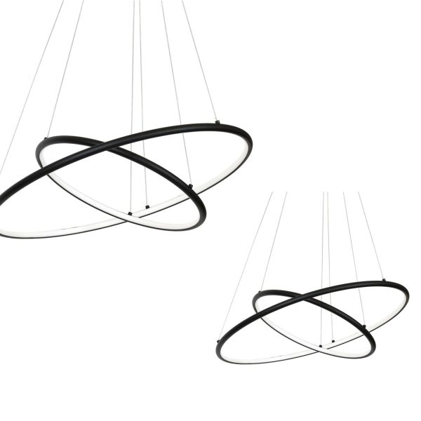 Viseća ORION BLACK 53W LED