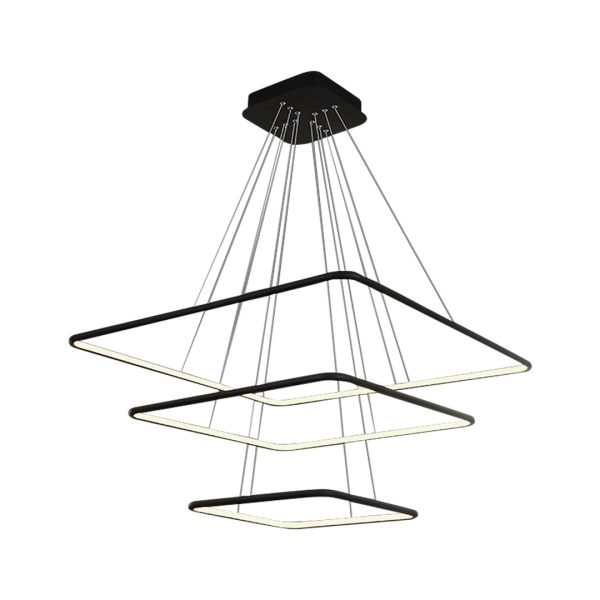 Viseća NIX BLACK 117W LED