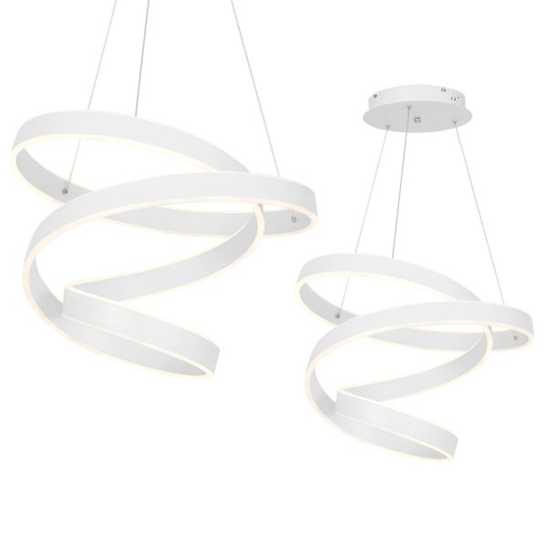 ANDROMEDA WHITE 100W LED viseća lampa
