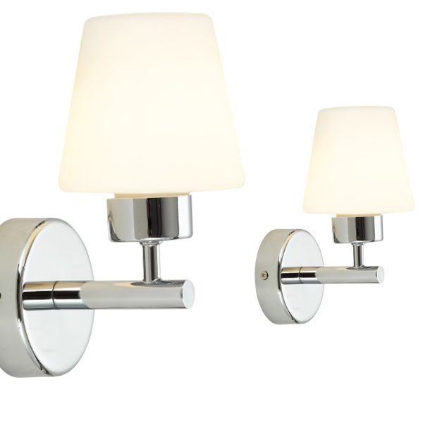LEE CHROME zidna lampa 1xG9