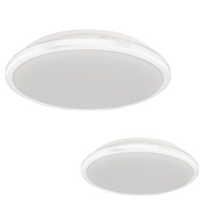 Plafon TERMA WHITE 18W LED IP44 ?280 mm
