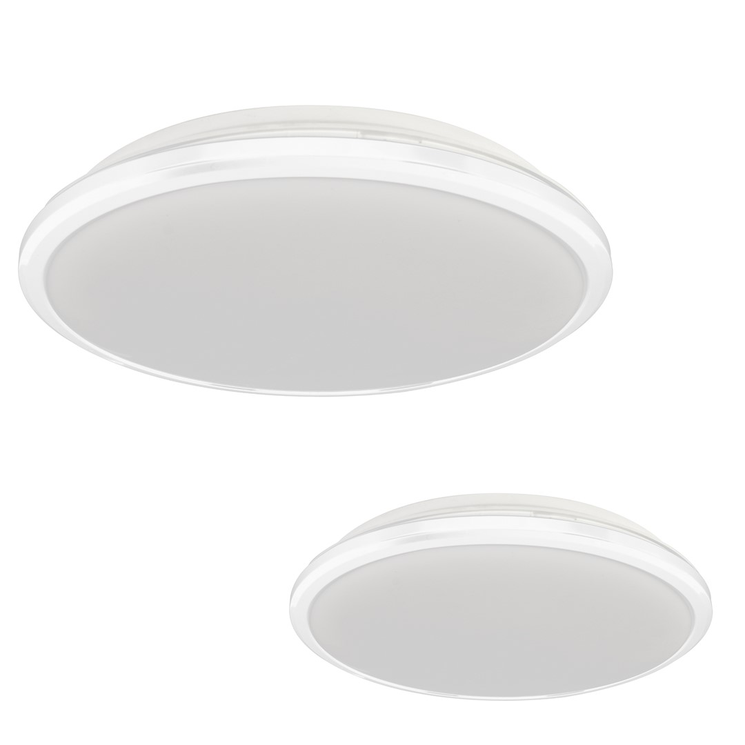 Plafon TERMA WHITE 18W LED IP44 ?280 mm