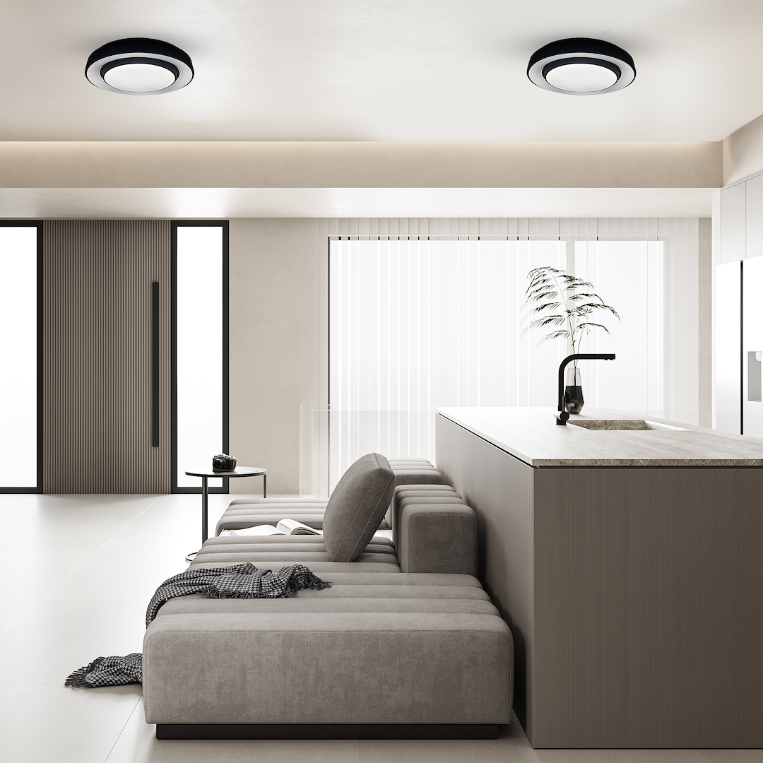 NAOMI SMART stropna svjetiljka 380 mm 24W LED RGB - Slika 3