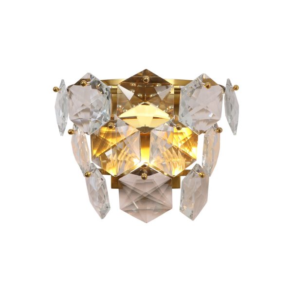 DIANA GOLD zidna lampa 2xE14