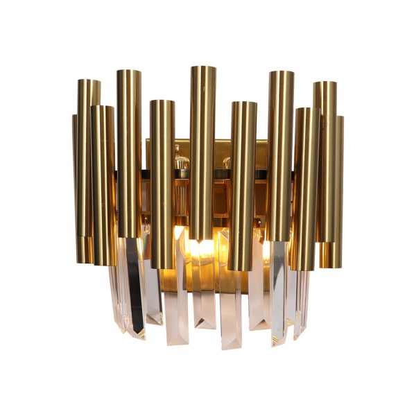 MADISON GOLD zidna lampa 2xE14