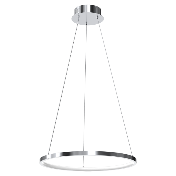 LED viseća svjetiljka ROTONDA KROM 27W