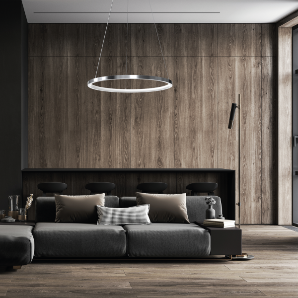 LED viseća svjetiljka ROTONDA KROM 27W - Image 2