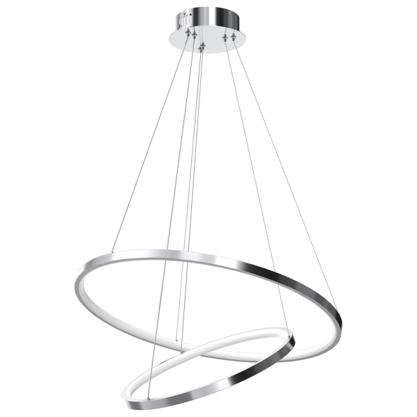 Viseća svjetiljka ROTONDA CHROME 51W LED