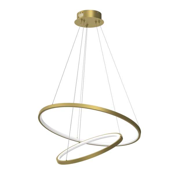 Viseća svjetiljka ROTONDA GOLD 51W LED