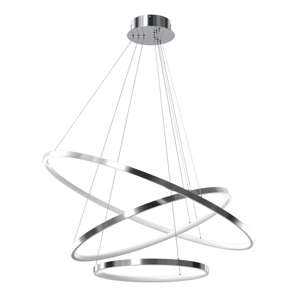 Viseća svjetiljka ROTONDA CHROME 93W LED