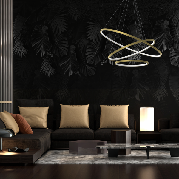 LED viseća svjetiljka ROTONDA GOLD 93W - Image 3