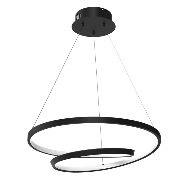 Viseća svjetiljka LUCERO BLACK 48W LED