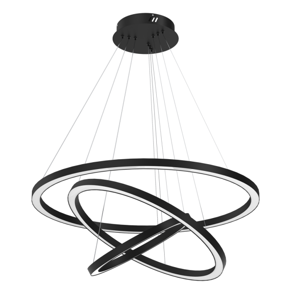 Viseća svjetiljka GALAXIA CRNA 85W LED