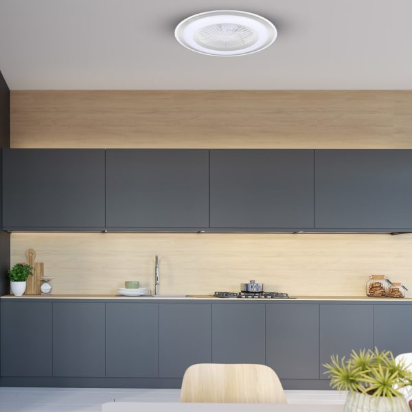 ZONDA SILVER 48W LED stropna svjetiljka s ventilatorom - Image 3