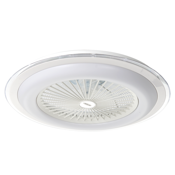 ZONDA WHITE 48W LED stropna svjetiljka s ventilatorom