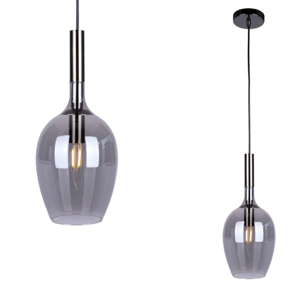 Viseća LUGANO SMOKED 1xE14
