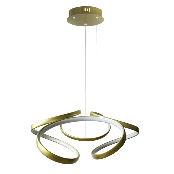 VISEĆA LAMPA CRAFT GOLD 46W LED