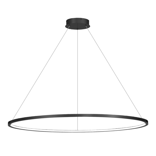 Saturno Black 65W LED viseća lampa