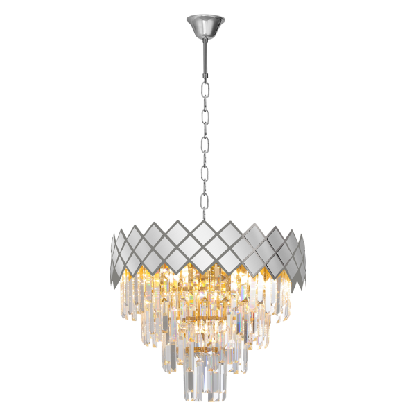 CARISMA CHROME luster 9xE14