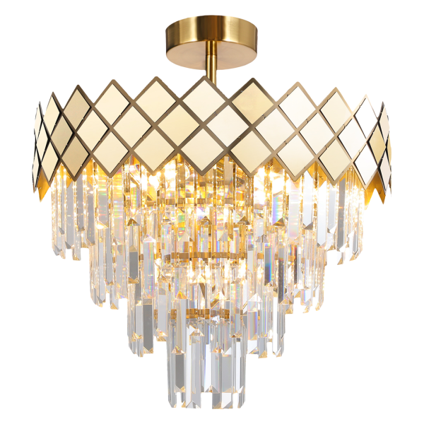 CARISMA GOLD stropna svjetiljka 9xE14