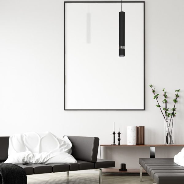 JOKER CRNI/KROM 1xGU10 viseća lampa - Image 3
