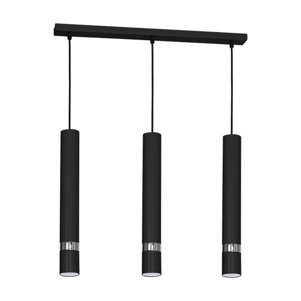 JOKER CRNI/KROM 3xGU10 viseća lampa