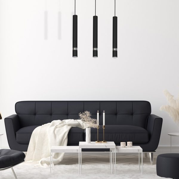 JOKER CRNI/KROM 3xGU10 viseća lampa - Image 2