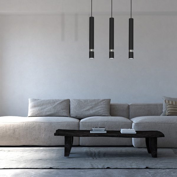 JOKER CRNI/KROM 3xGU10 viseća lampa - Image 3