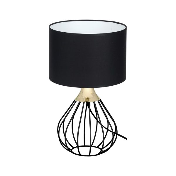 KANE CRNA stolna lampa 1xE27