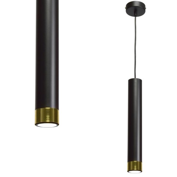 DANI BLACK/GOLD viseća lampa 1xGU10