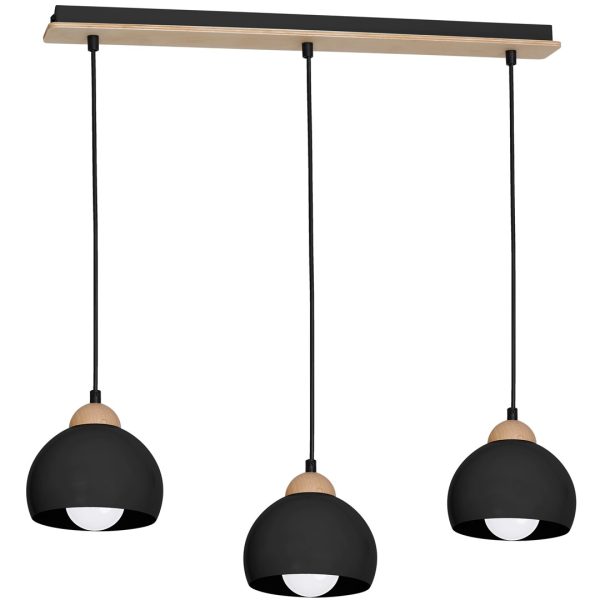 DAMA BLACK viseća lampa 3xE27