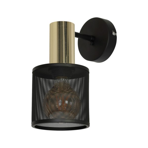 Zidna lampa ARES GOLD 1xE27