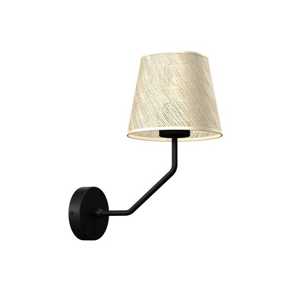 ETNA crna 1xE27 zidna lampa